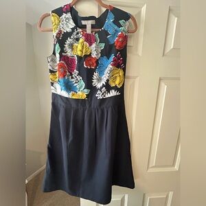 Banana Republic Multicolor Floral Dress